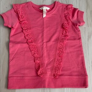 Matilda Jane Pink Ruffle Kids Blouse